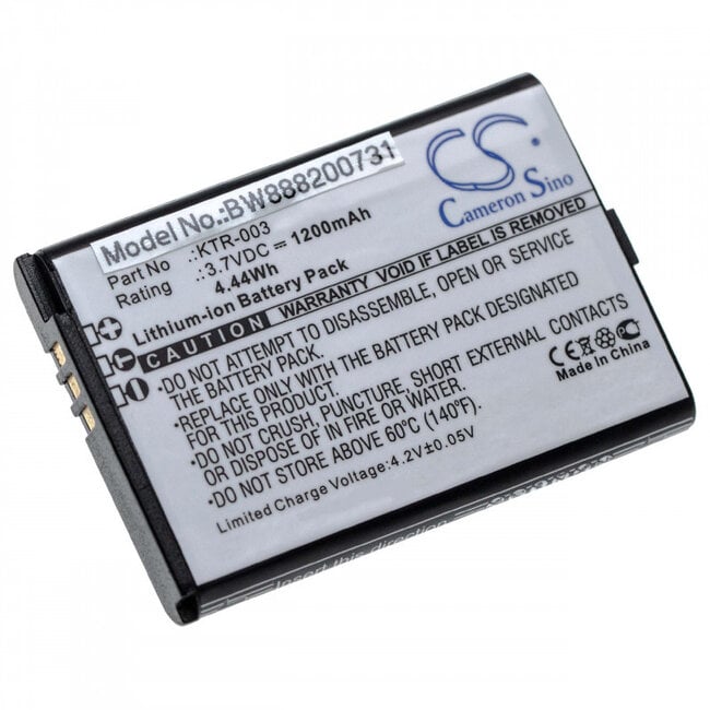 Accu KTR-003 voor Nintendo New 3DS - 1200 mAh