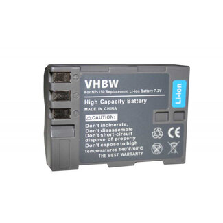 VHBW Camera accu compatibel met Fujifilm NP-150 / 1300 mAh