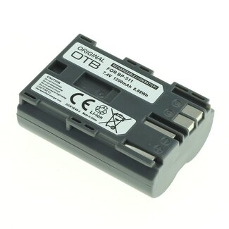 OTB Camera accu compatibel met Canon BP-508, BP-511, BP-512 en BP-514 / 1200 mAh