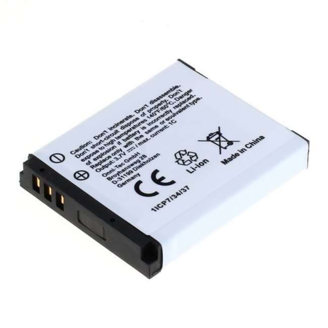 Camera accu compatibel met Canon NB-6L / 1000 mAh