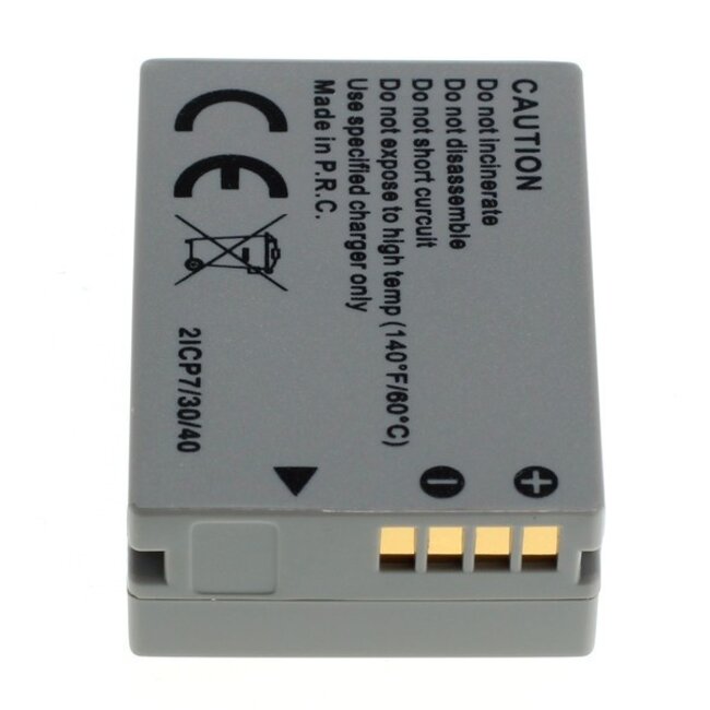 Camera accu compatibel met Canon NB-10L / 800 mAh