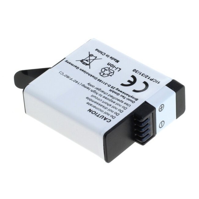Camera accu compatibel met GoPro Hero (2018), Hero5, Hero6 en Hero7 - vervangt AHDBT-501 / 1220 mAh