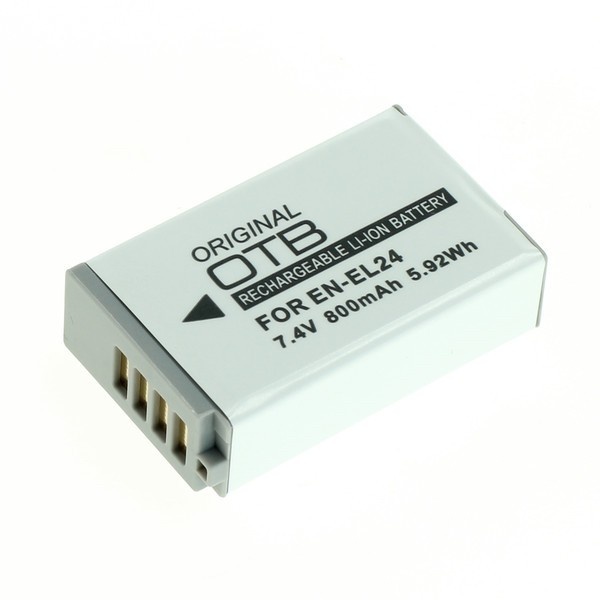 Camera accu compatibel met Nikon EN-EL24 / 800 mAh