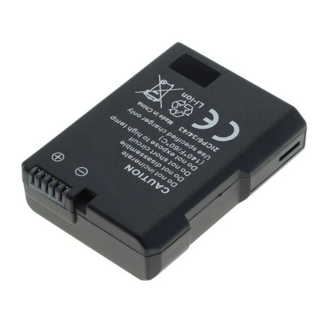 Camera accu compatibel met Nikon EN-EL14 en EN-EL14a / 950 mAh