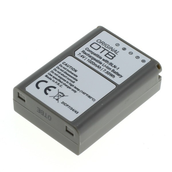 Camera accu compatibel met Olympus BLN-1 en PS-BLN1 / 1020 mAh | OTB