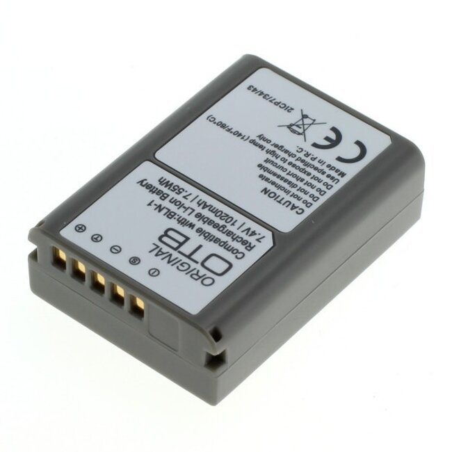 Camera accu compatibel met Olympus BLN-1 en PS-BLN1 / 1020 mAh
