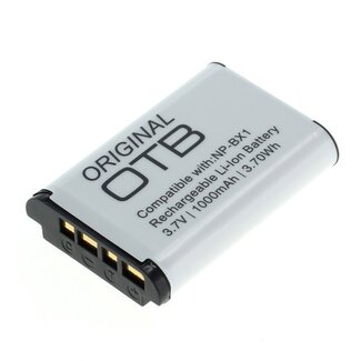 OTB Camera accu compatibel met Sony NP-BX1 / 1000 mAh