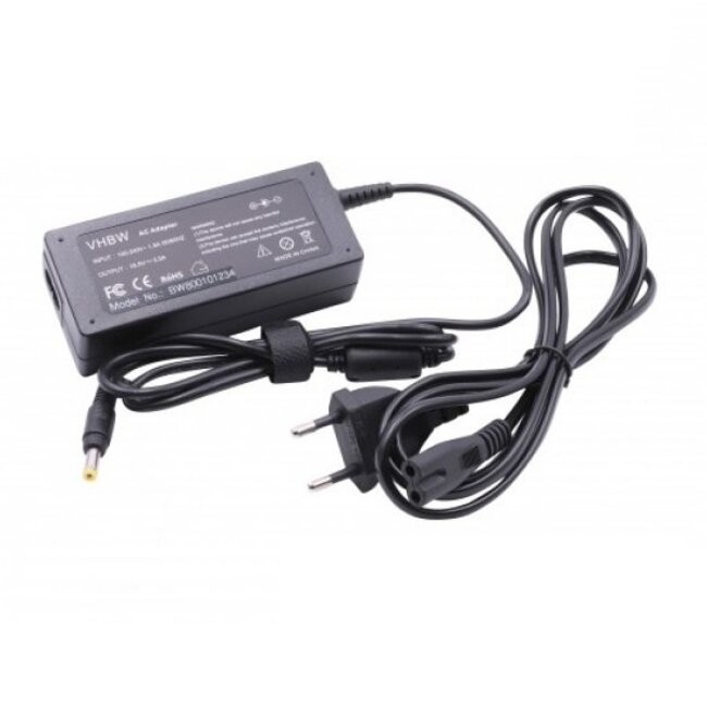 Notebook lader 18,5V / 3,5A / 65W - 4,8mm x 1,7mm voor o.a. HP en Compaq