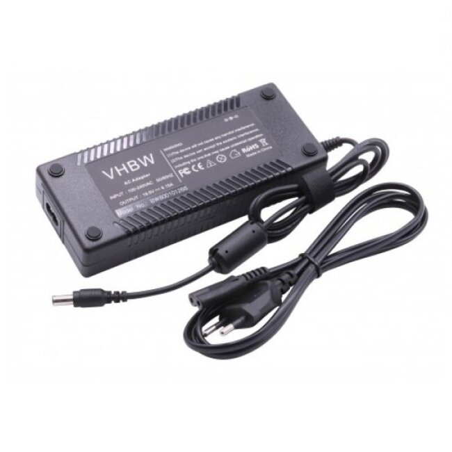 Notebook lader en TV voedingsadapter 19,5V / 6,15A / 120W - 6,5mm x 4,4mm (met pin) voor o.a. Sony