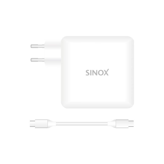 Sinox notebook lader 65W compatibel met Apple MacBook Pro 13 inch - USB-C