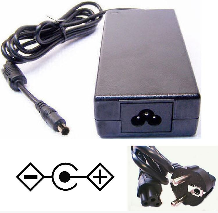 Voedingsadapter 14V - 4,5A - 63W - 6,5mm x 4,3mm voor Samsung Syncmaster LCD Monitors en Televisies