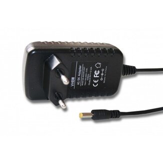 VHBW Voedingsadapter 9V / 2,2A / 20W - 4,0mm x 1,7mm voor o.a. Philips portable DVD spelers en Sennheiser hoofdtelefoons