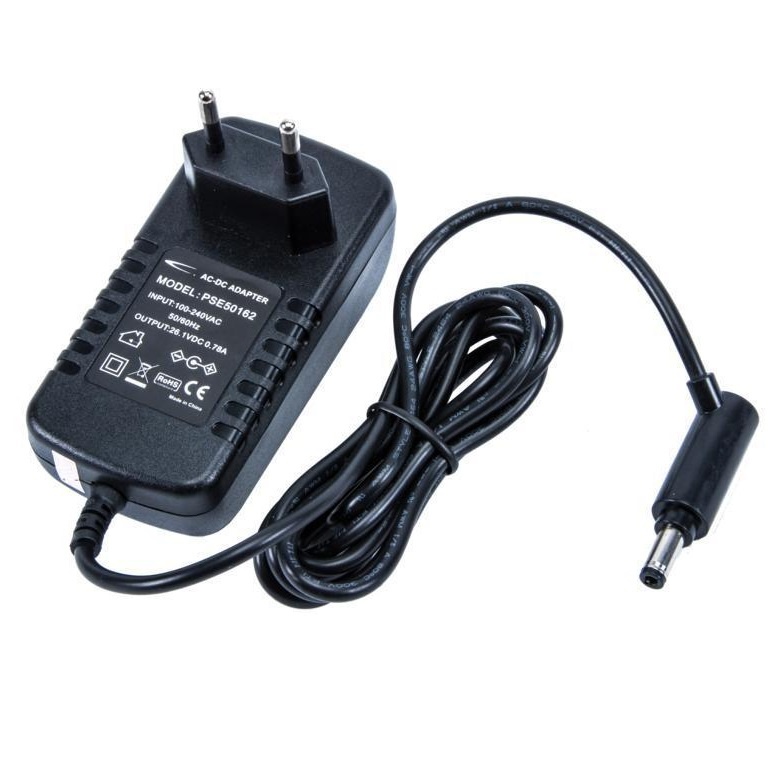 Stofzuiger voedingsadapter 26,1V - 5,5mm x 2,5mm voor o.a. Dyson DC58, DC59, DC61, DC62, V6, V7 en V8