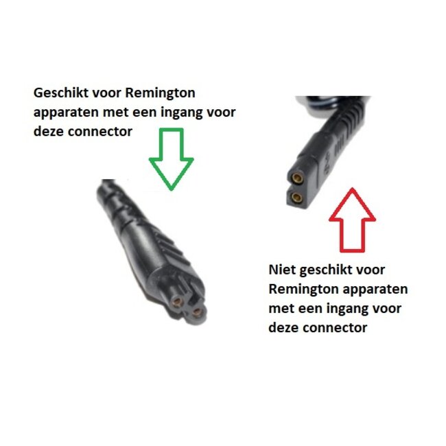 Remington scheerapparaat voedingsadapter 5V / 1A / 5W compatibel met Remington PA-0510E