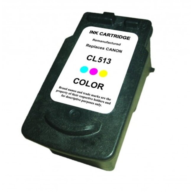 SecondLife inkt cartridge kleur voor Canon CL-511 en CL-513