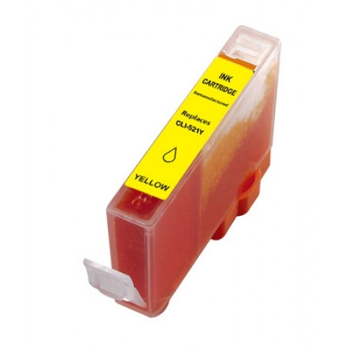 SecondLife inkt cartridge geel voor Canon CLI-521Y | SecondLife Inkjets