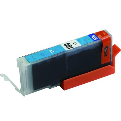 SecondLife inkt cartridge cyaan voor Canon CLI-551C XL | SecondLife Inkjets