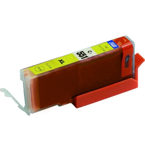 SecondLife inkt cartridge geel voor Canon CLI-551Y XL | SecondLife Inkjets