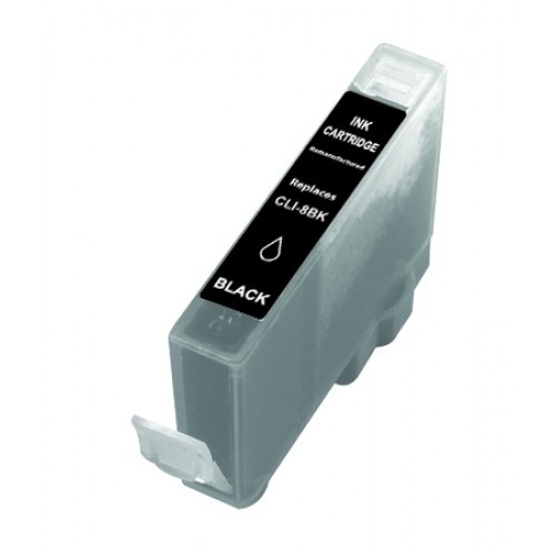 SecondLife inkt cartridge zwart voor Canon CLI-8BK | SecondLife Inkjets