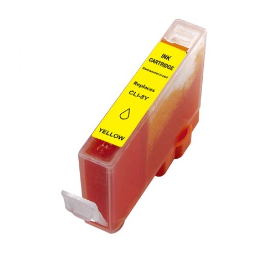 SecondLife inkt cartridge geel voor Canon CLI-8Y | SecondLife Inkjets