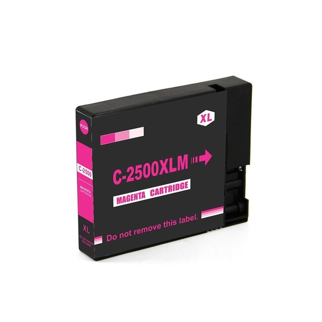 SecondLife inkt cartridge magenta voor Canon PGI-2500XL M