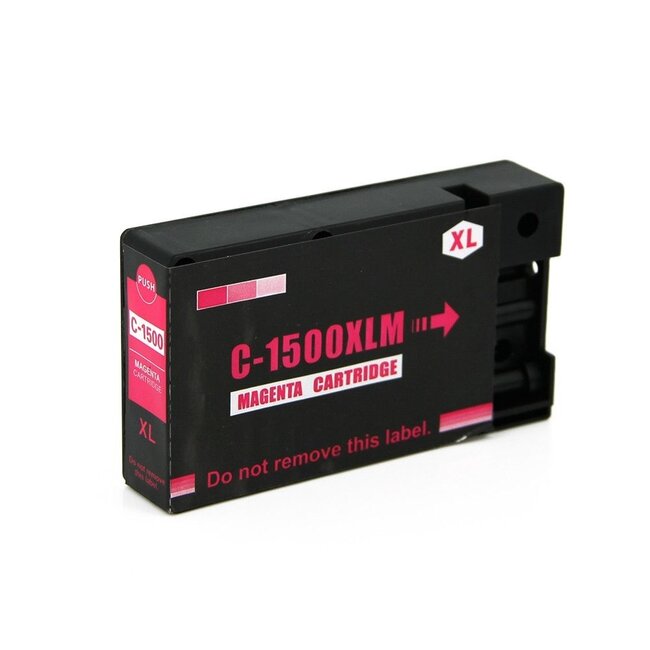 SecondLife inkt cartridge magenta voor Canon PGI-1500XL M