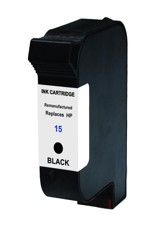 SecondLife inkt cartridge zwart voor HP type HP 15 XL | SecondLife Inkjets