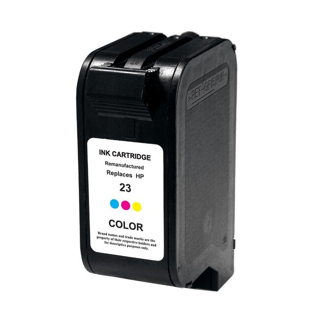 SecondLife inkt cartridge kleur voor HP type HP 23 XL