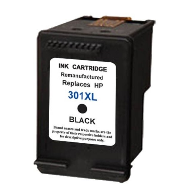 SecondLife inkt cartridge zwart voor HP type HP 301 XL