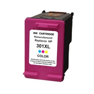 SecondLife Inkjets SecondLife inkt cartridge kleur voor HP type HP 301 XL