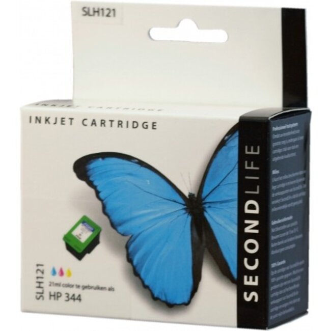 SecondLife inkt cartridge kleur voor HP type HP 344 XL