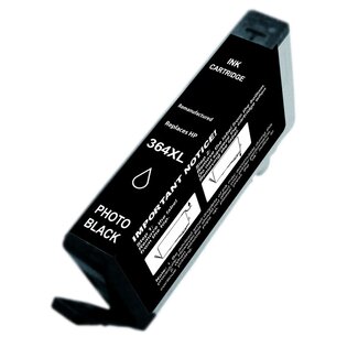 SecondLife Inkjets SecondLife inkt cartridge foto zwart voor HP type HP 364 XL