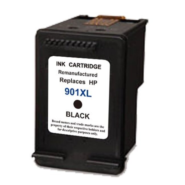 SecondLife inkt cartridge zwart voor HP type HP 901