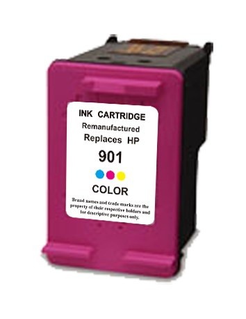 SecondLife inkt cartridge kleur voor HP type HP 901 | SecondLife Inkjets