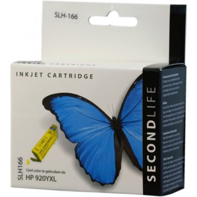 SecondLife inkt cartridge geel voor HP type HP 920