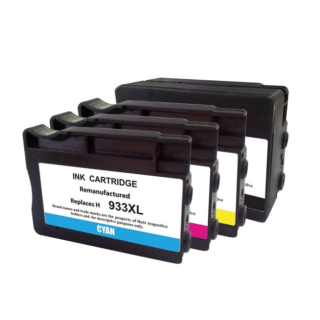 SecondLife Multipack inkt cartridges voor HP type HP 932 XL en HP 933 XL