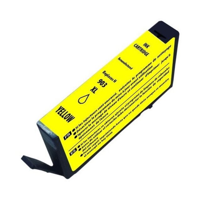 SecondLife inkt cartridge geel voor HP type HP 903