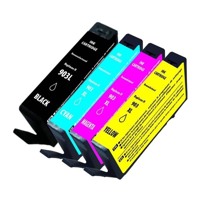 SecondLife Multipack inkt cartridges voor HP type HP 903