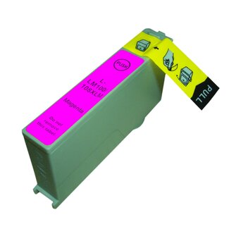 SecondLife Inkjets SecondLife inkt cartridge magenta voor Lexmark 100