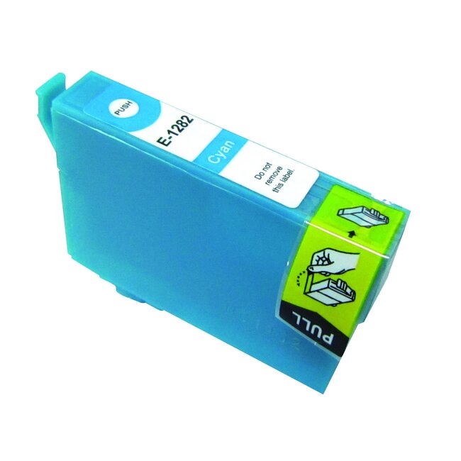 SecondLife inkt cartridge cyaan voor Epson T1282