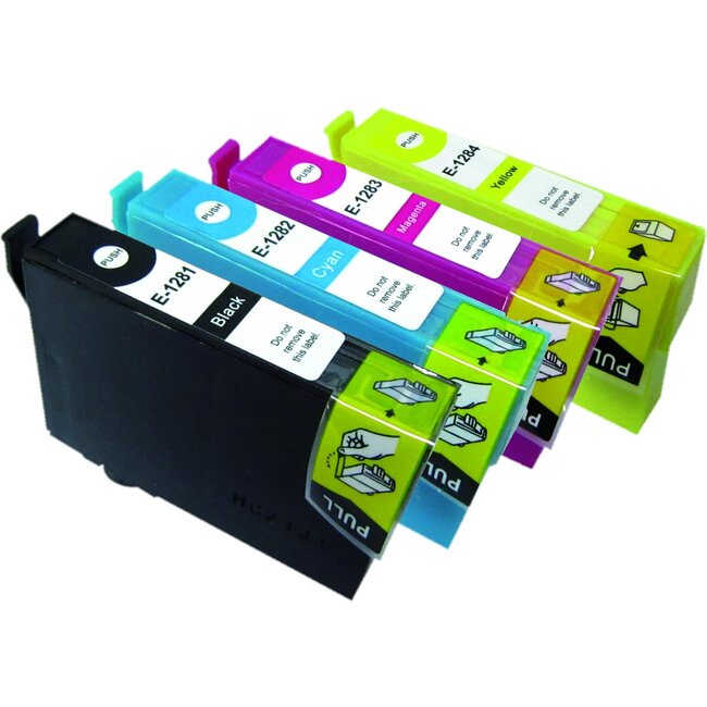 SecondLife Multipack inkt cartridges T1285 voor Epson T1281, T1282, T1283 en T1284
