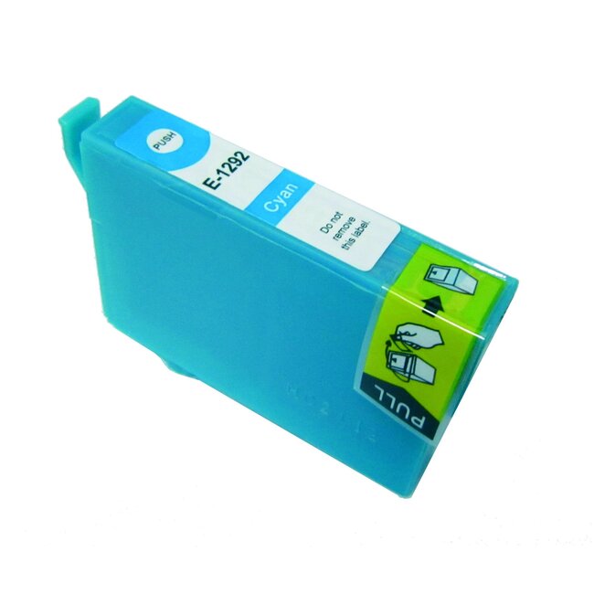 SecondLife inkt cartridge cyaan voor Epson T1292