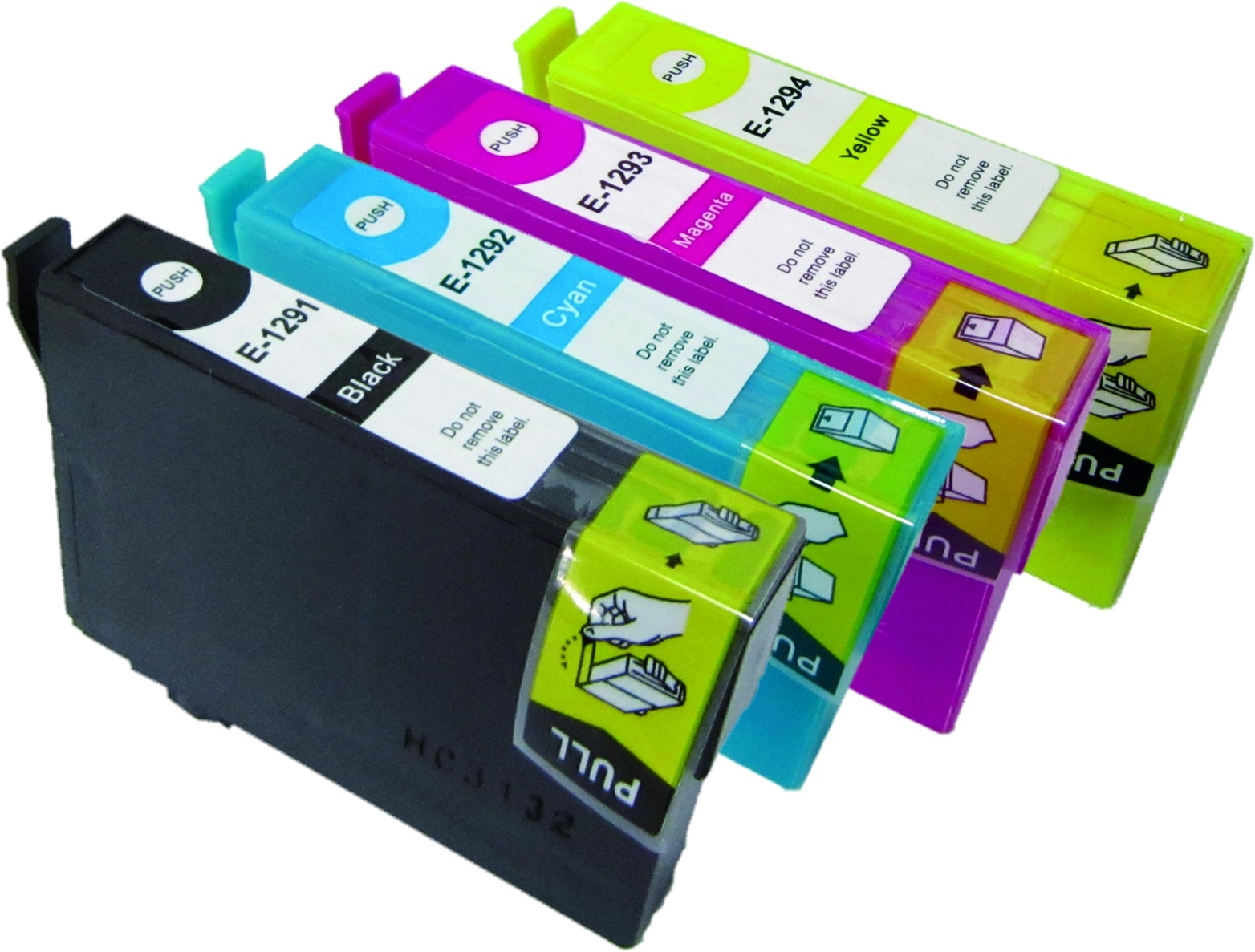 SecondLife Multipack inkt cartridges T1295 voor Epson T1291, T1292, T1293 en T1294 | SecondLife Inkjets