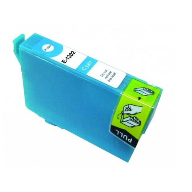 SecondLife inkt cartridge cyaan voor Epson T1302