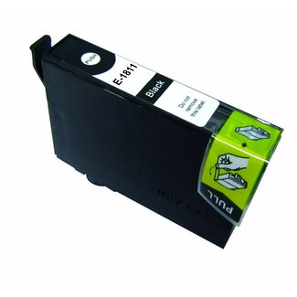 SecondLife Inkjets SecondLife inkt cartridge zwart voor Epson T1811 (18 XL)