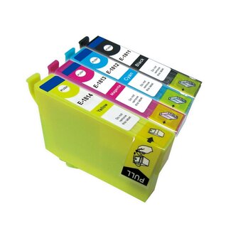 SecondLife Inkjets SecondLife Multipack inkt cartridges T1816 voor Epson T1811, T1812, T1813 en T1814 (18 XL)