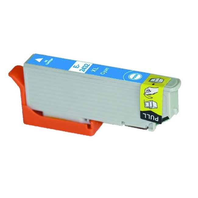 SecondLife inkt cartridge cyaan voor Epson T2432 (24 XL)