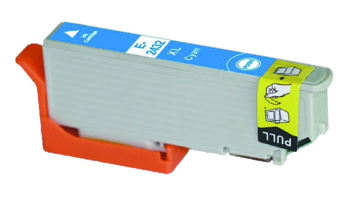 SecondLife inkt cartridge cyaan voor Epson T2432 (24 XL) | SecondLife Inkjets