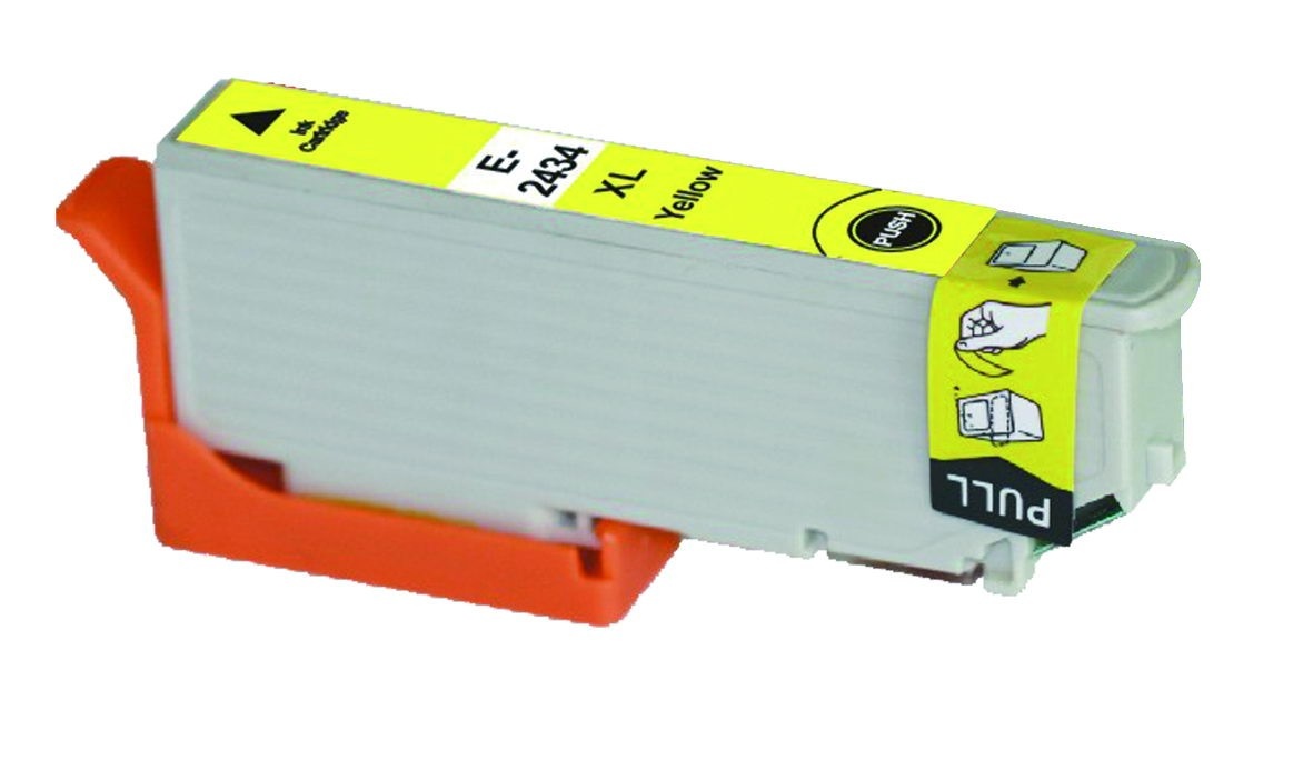 SecondLife inkt cartridge geel voor Epson T2434 (24 XL) | SecondLife Inkjets