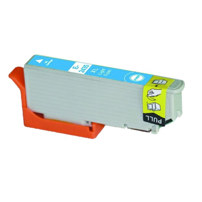 SecondLife inkt cartridge licht cyaan voor Epson T2435 (24 XL)